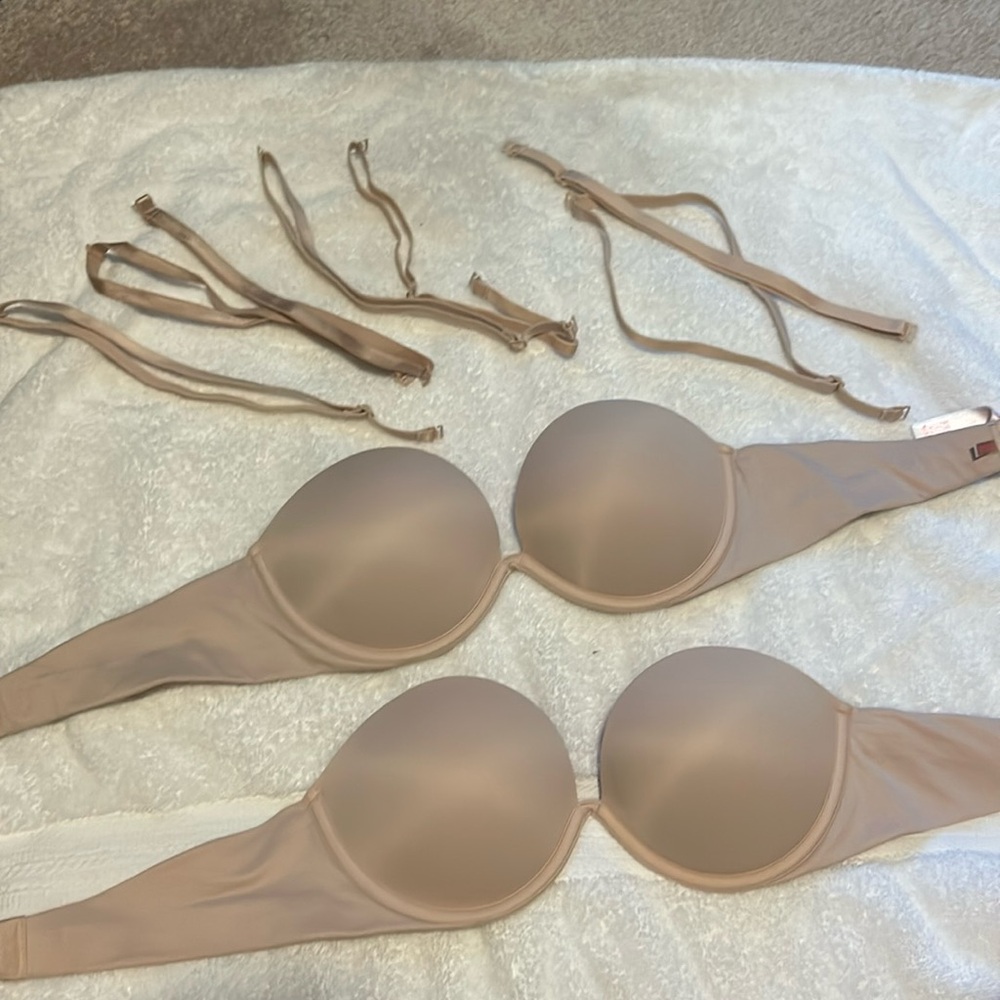 Strapless bra